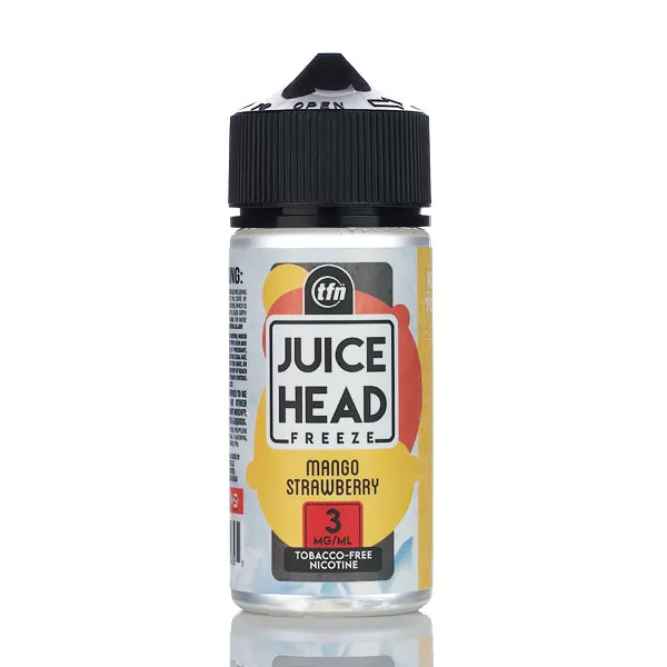 Juice Head TFN E-Liquid - Mango Strawberry - 100ml - Black Coral